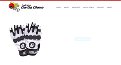 Desktop Screenshot of gagaglove.com